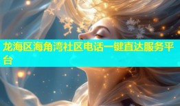 龙海区海角湾社区电话一键直达服务平台