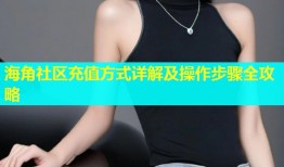 海角社区充值方式详解及操作步骤全攻略