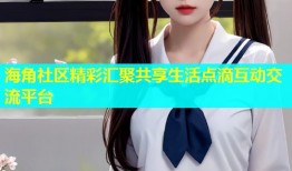 海角社区精彩汇聚共享生活点滴互动交流平台