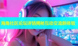 海角社区论坛详情揭秘互动交流新体验