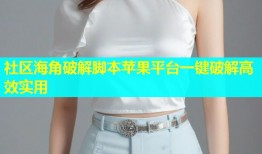 社区海角破解脚本苹果平台一键破解高效实用