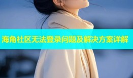 海角社区无法登录问题及解决方案详解