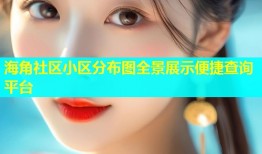海角社区小区分布图全景展示便捷查询平台
