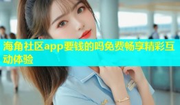 海角社区app要钱的吗免费畅享精彩互动体验