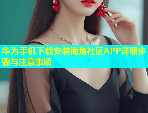 华为手机下载安装海角社区APP详细步骤与注意事项
