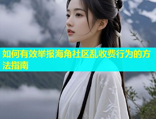 如何有效举报海角社区乱收费行为的方法指南