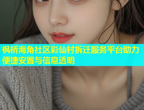 枫桥海角社区彩仙村拆迁服务平台助力便捷安置与信息透明