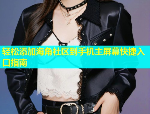 轻松添加海角社区到手机主屏幕快捷入口指南